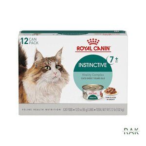 [SOLD] ROYAL CANIN "Instinctive 7+" Thin Slices in Gravy Cat Food | 23 Cans